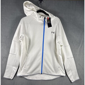 Under Armour X Storm‎ Women’s XL Jacket Hooded White Water Resistant